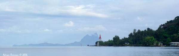 Taha - Bora Bora from Taha Church